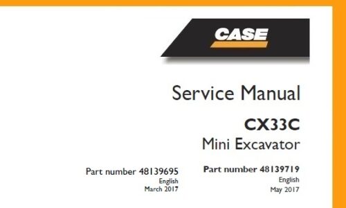 Case CX33C (Tier IV final) Mini Excavator