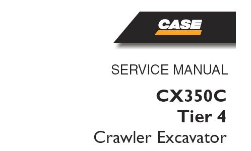 Case CX350C Tier 4 Crawler Excavator