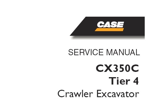 Case CX350C Tier 4 Crawler Excavator