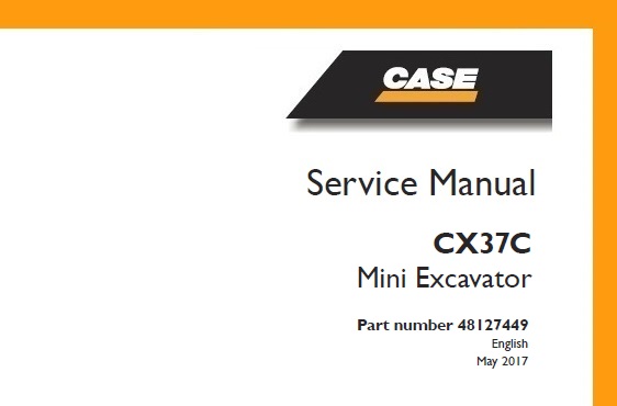 Case CX37C (Tier IV final) Crawler Excavator