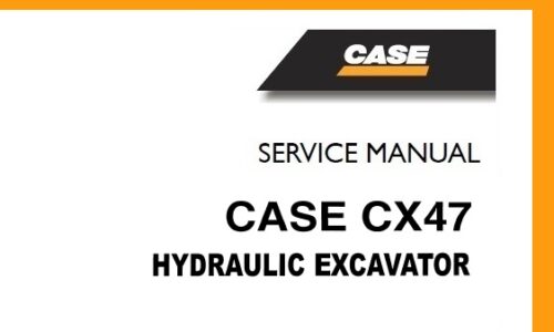 Case CX47 Hydraulic Excavator