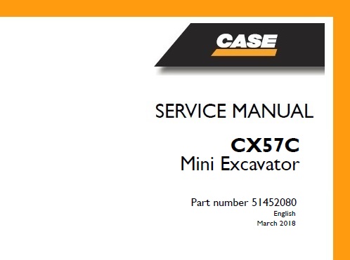 Case CX57C (Cab - Tier IV final) Mini Excavator