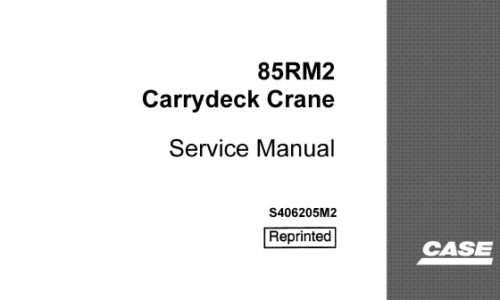 Case Drott 85RM2 Carrydeck Crane