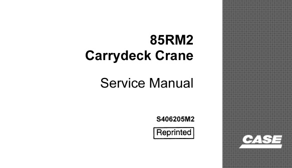 Case Drott 85RM2 Carrydeck Crane