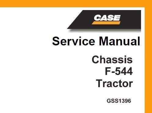 Case F-544 Tractor CHASSIS