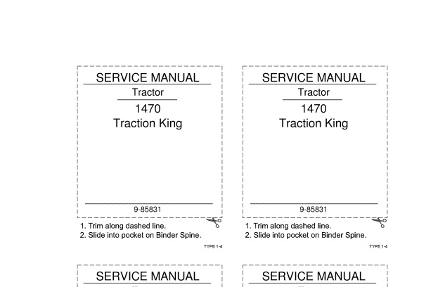 Case IH 1470 Traction King Tractor