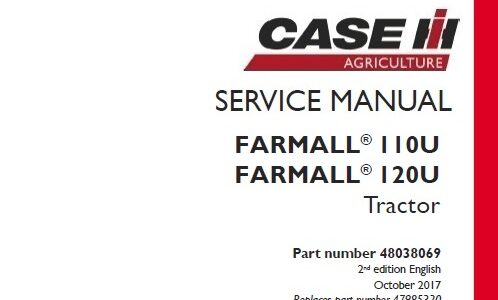 Case IH Farmall 110U, Farmall 120U Tractor