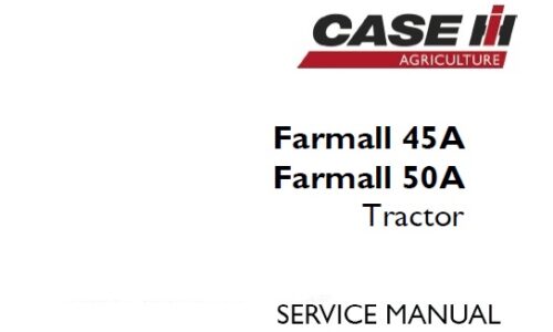 Case IH Farmall 45A, Farmall 50A Tractor