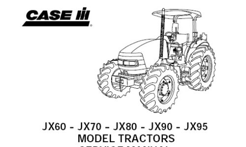 Case IH JX60, JX70, JX80, JX90, JX95 Tractor