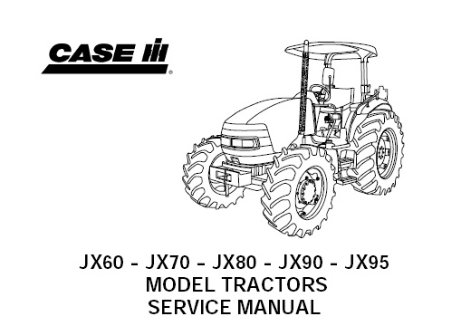 Case IH JX60, JX70, JX80, JX90, JX95 Tractor