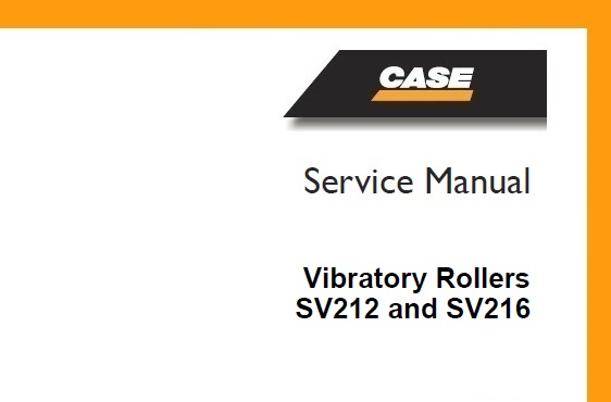 Case SV212, SV216 Vibratory Rollers